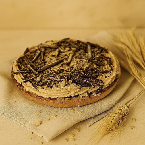Afbeelding van Rijste vlaai met slagroom